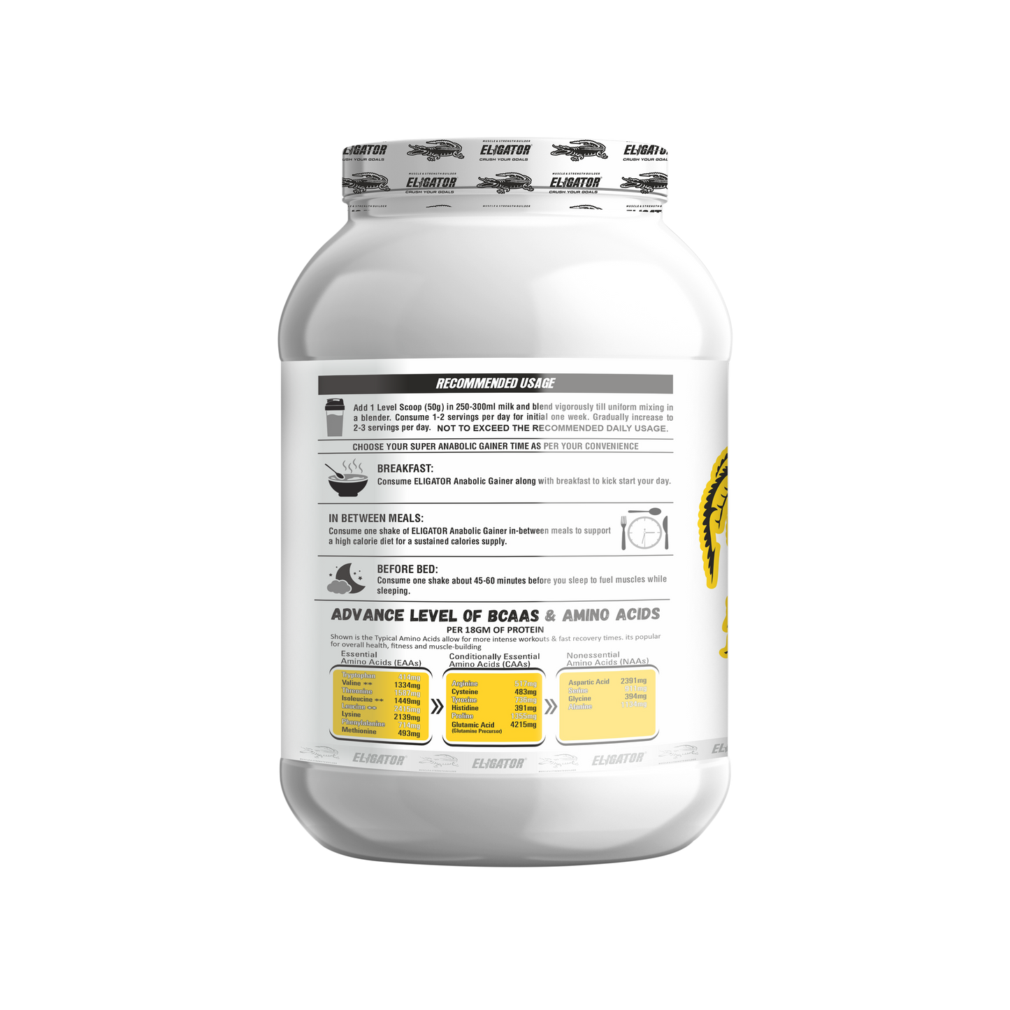 Eligator Anabolic Gainer Size and Strength