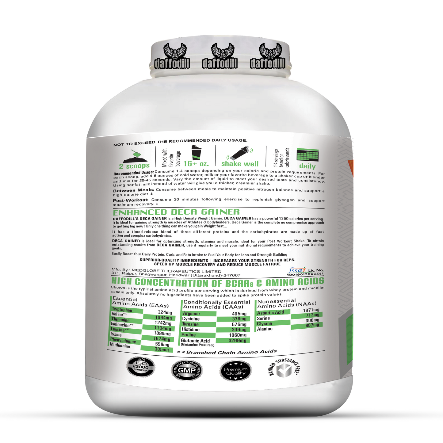 Daffodill Deca Gainer Unmatched Strength