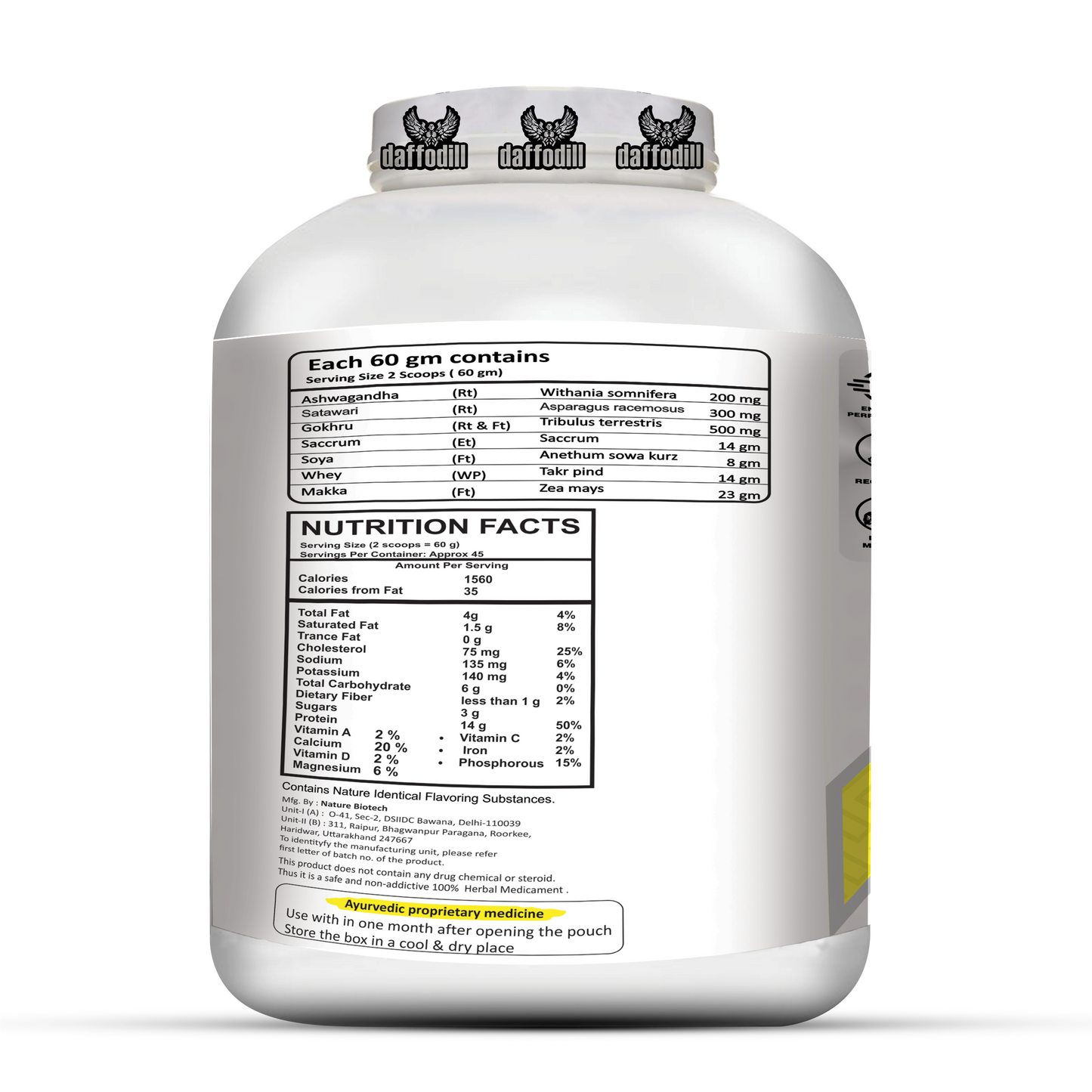 Daffodill Jumbo Gainer Unmatched Strength