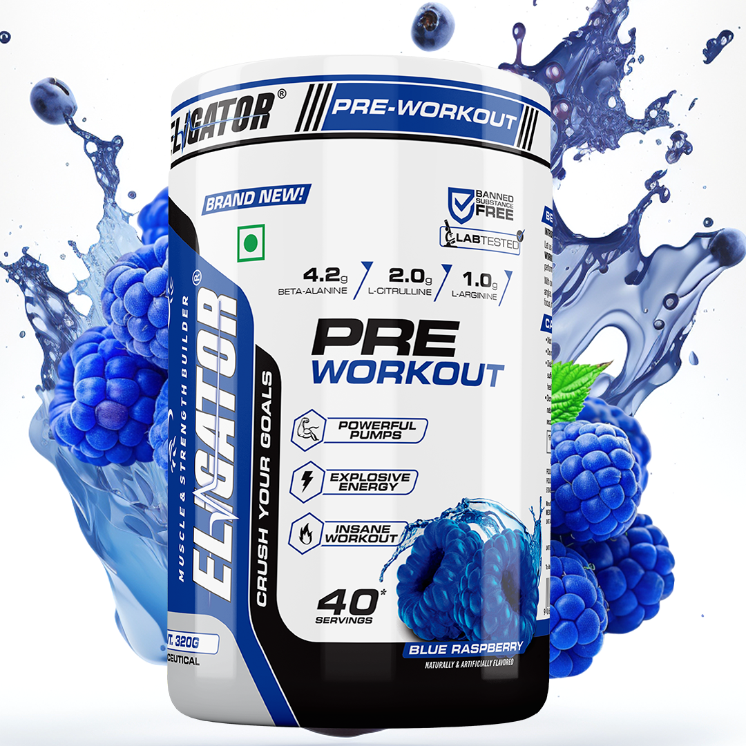 Eligator Pre Workout 40 Servings With Shaker