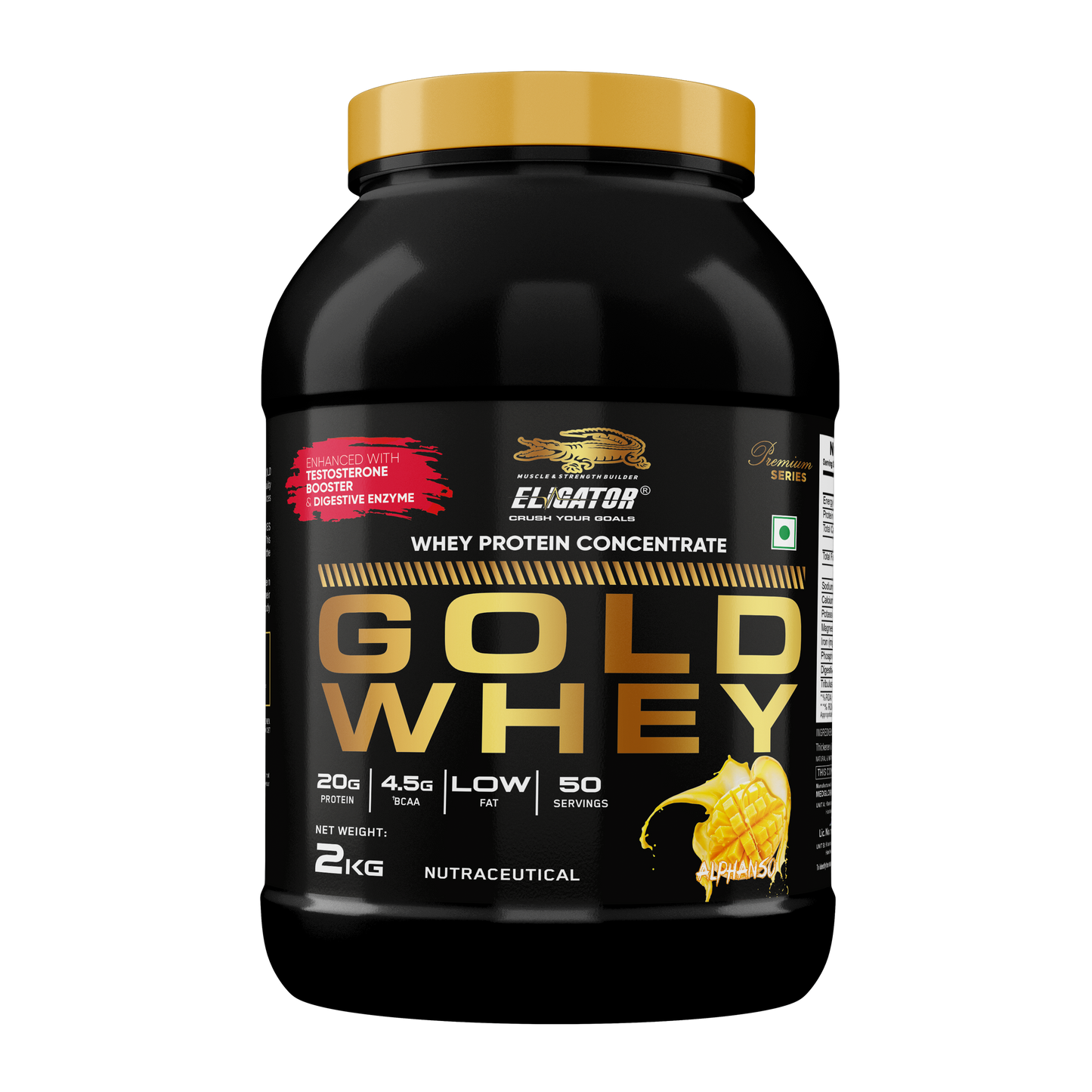 Eligator Nutrition Premium Series Gold Whey 2 Kg
