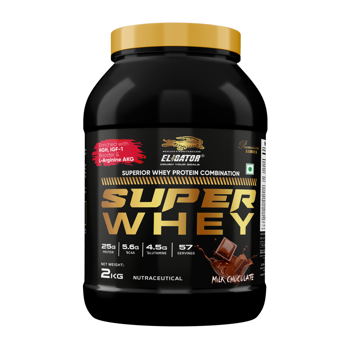 Eligator Nutrition Premium Series Super Whey 2 Kg