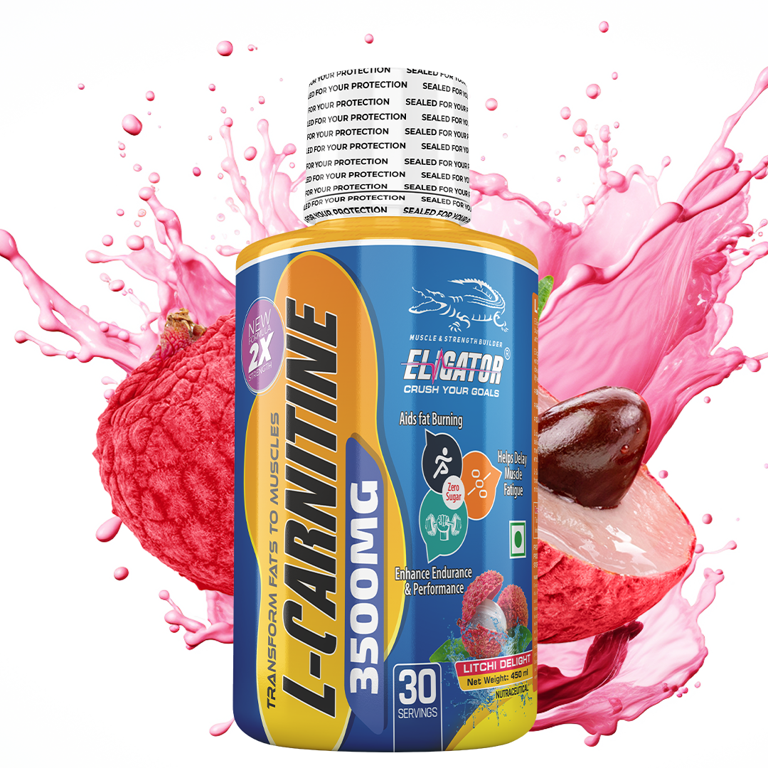 Eligator | L-Carnitine Liquid 3500 Mg | 30 SERVING Muscle Stack Eligator | L-Carnitine Liquid 3500 Mg | 30 SERVING Muscle Stack