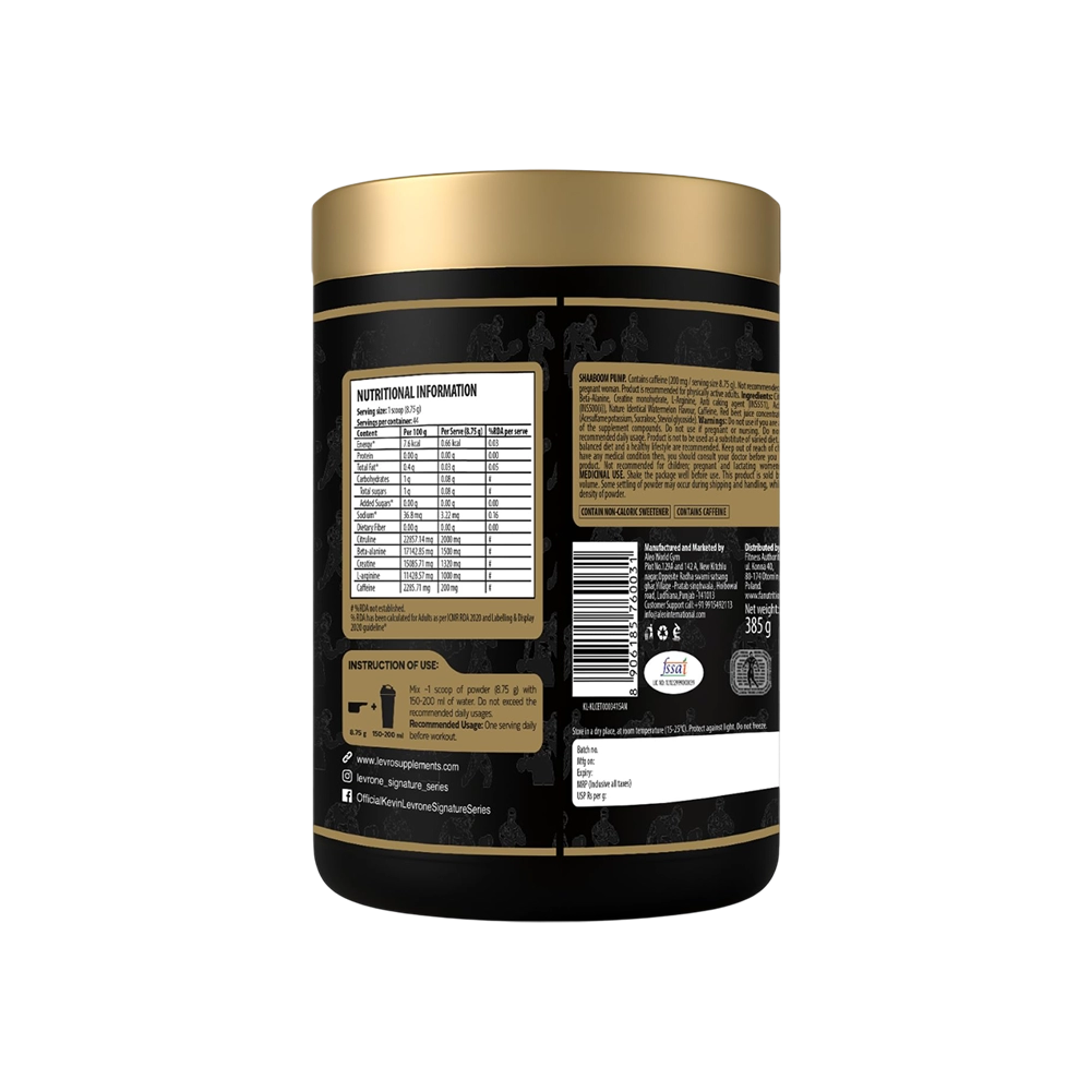 Kevin Levrone Shaaboom Pump Pre Workout