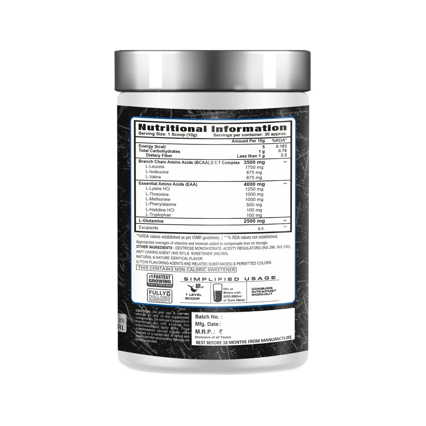 Platinum Nutrition EAA 30 Servings