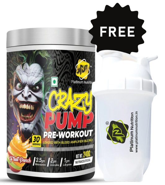 Platinum Nutrition Crazy pump Pre workout
