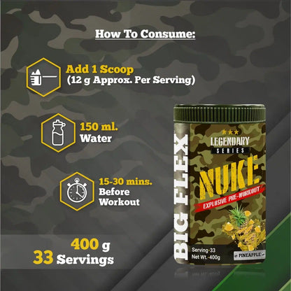 Big Flex Nuke Explosive Pre Workout