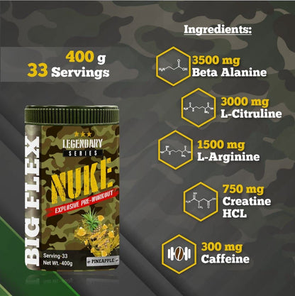 Big Flex Nuke Explosive Pre Workout
