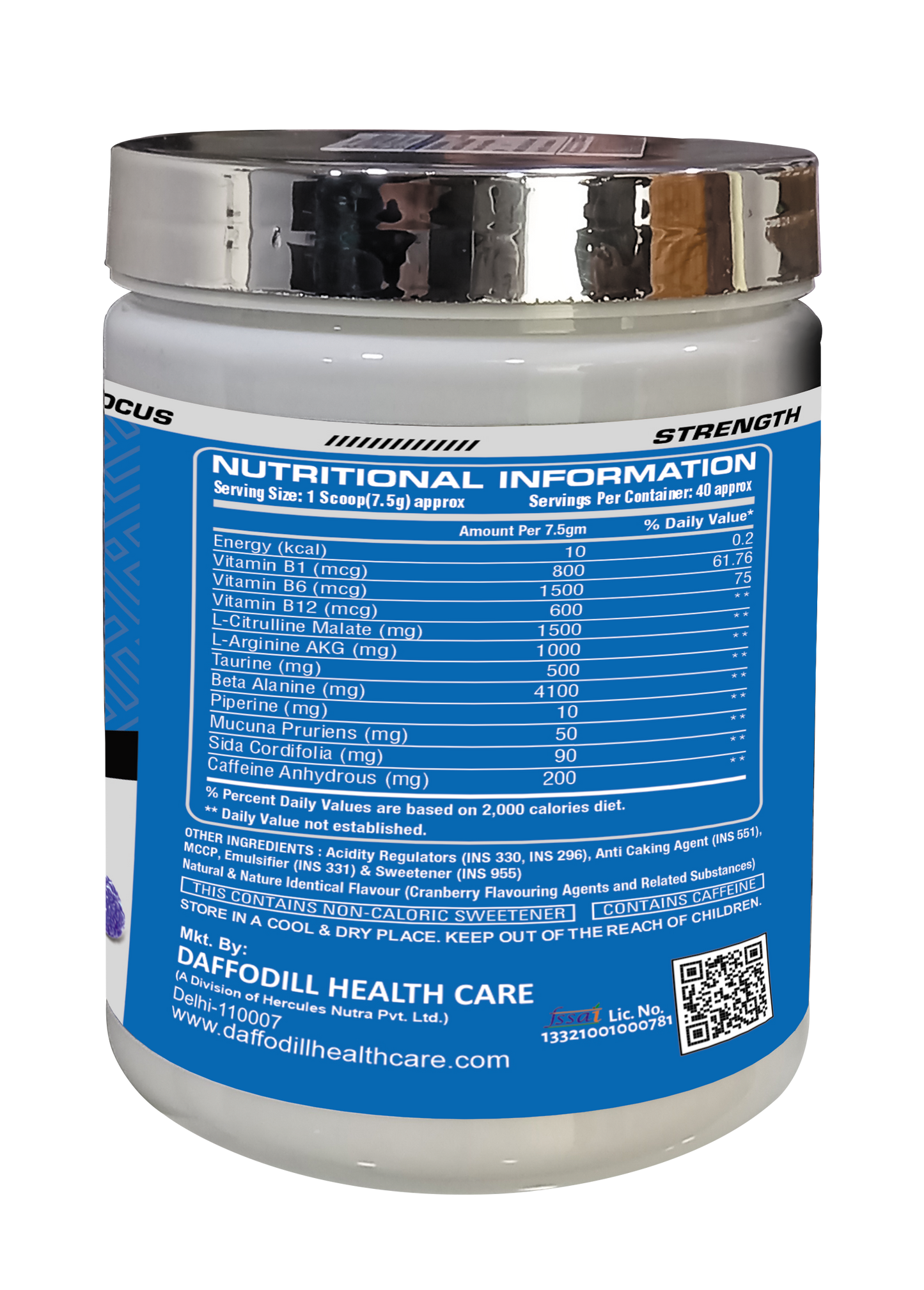 Daffodill Deca Pre Workout 40 Serving With Shaker