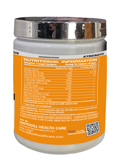 Daffodill Deca Pre Workout 40 Serving With Shaker