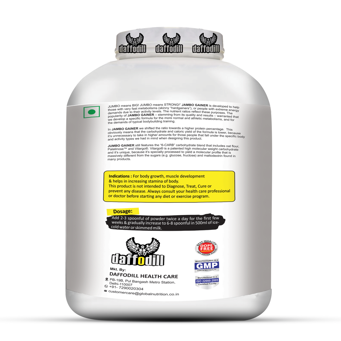 Daffodill Jumbo Gainer Unmatched Strength