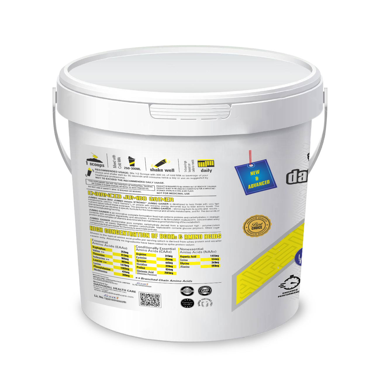 Daffodill Jumbo Gainer Unmatched Strength