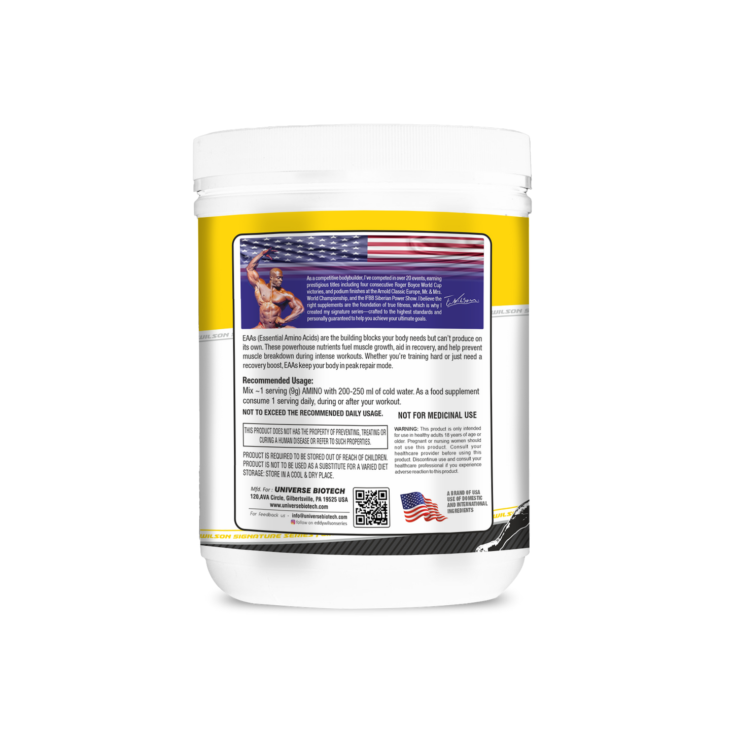 Eddy Wilson Essential Amino 40 Servings