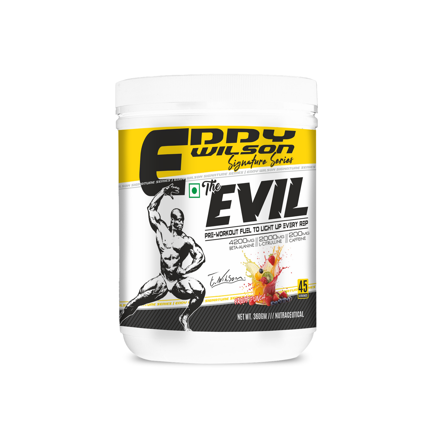Eddy Wilson The Evil Pre Workout 45 Servings
