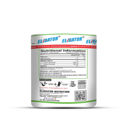 Eligator Creatine Monohydrate 50 SERVING
