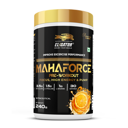 Eligator Nutrition Premium Series Mahaforce Pre Workout 30 Serving