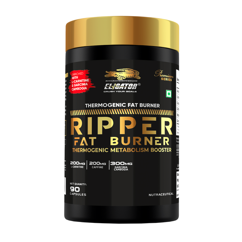 Eligator Nutrition Premium Series Ripper Fat Burner 90 Tablets – Muscle ...