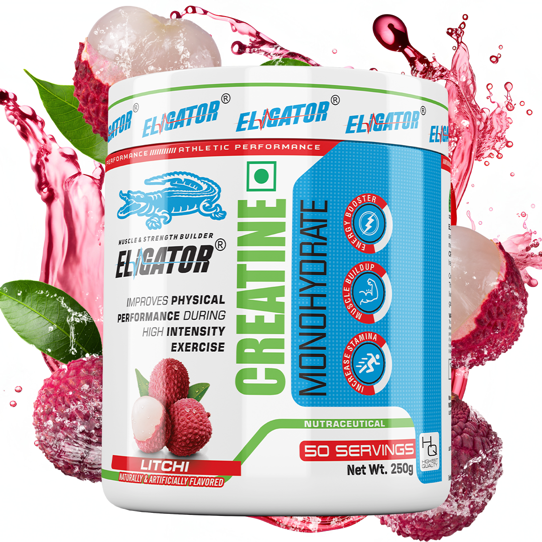 Eligator Creatine Monohydrate 50 SERVING Muscle Stack Eligator Creatine Monohydrate 50 SERVING Muscle Stack