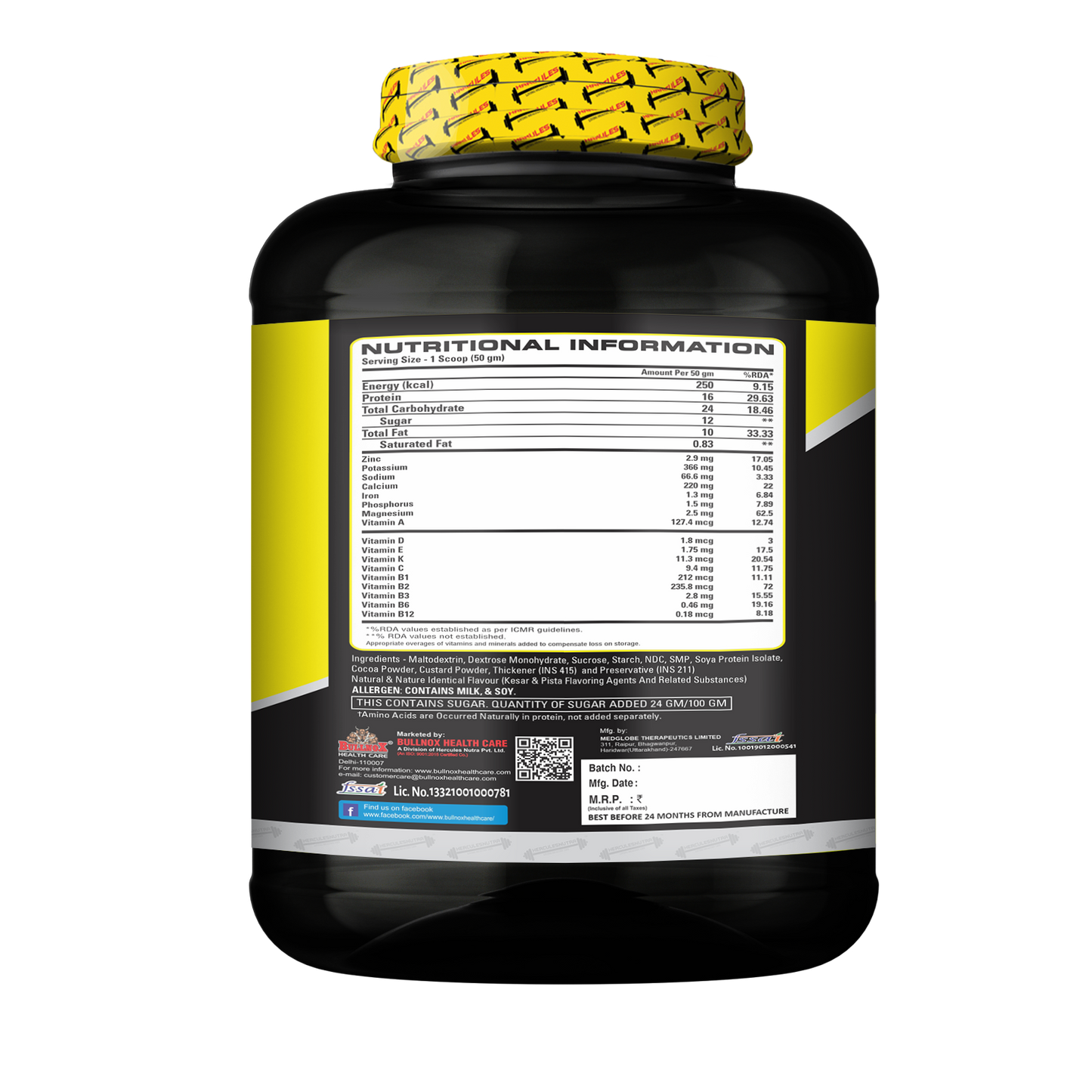 Bullnox Gainer Fast Weight Gainer