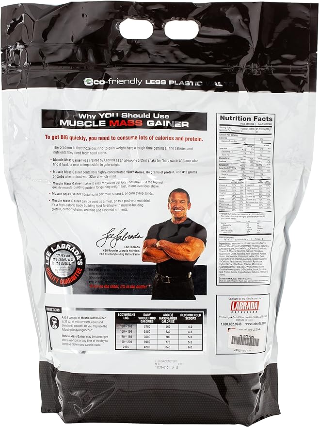 Labrada Muscle Mass Gainer