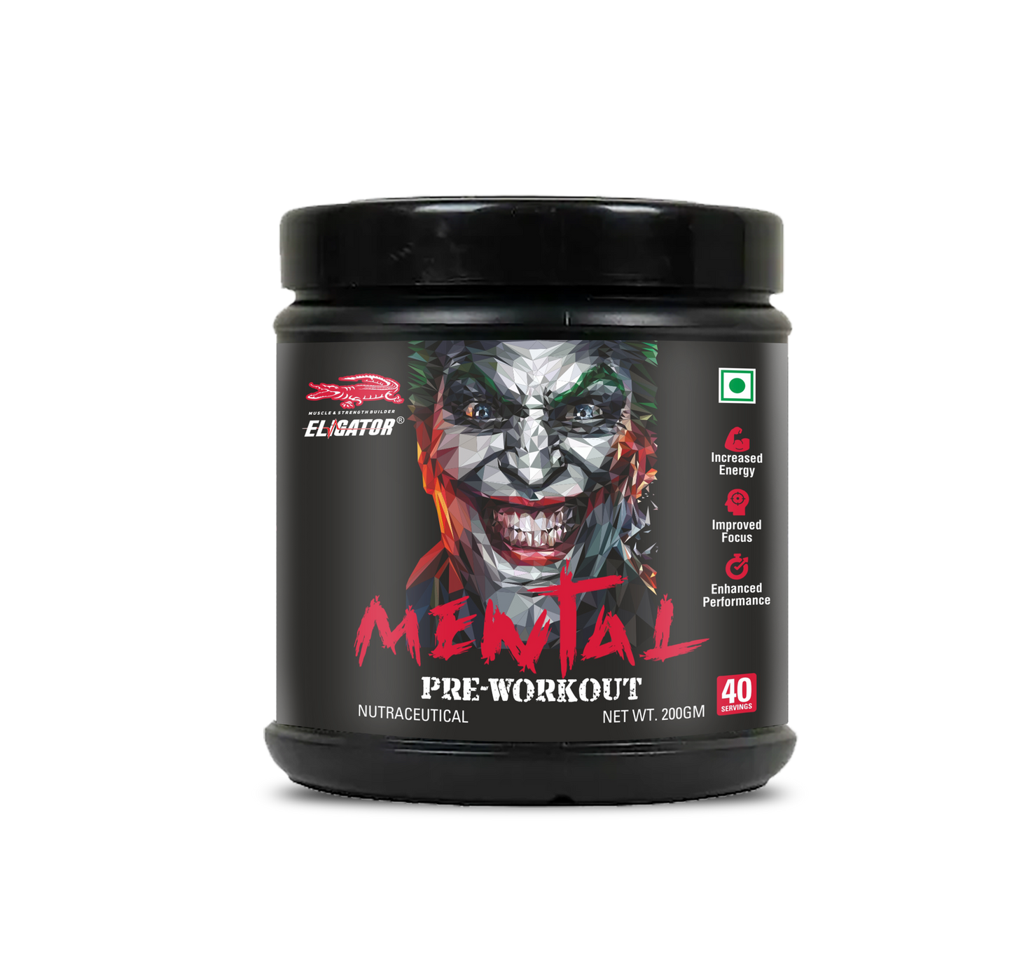 Eligator Mental Pre-Workout 40 Servings