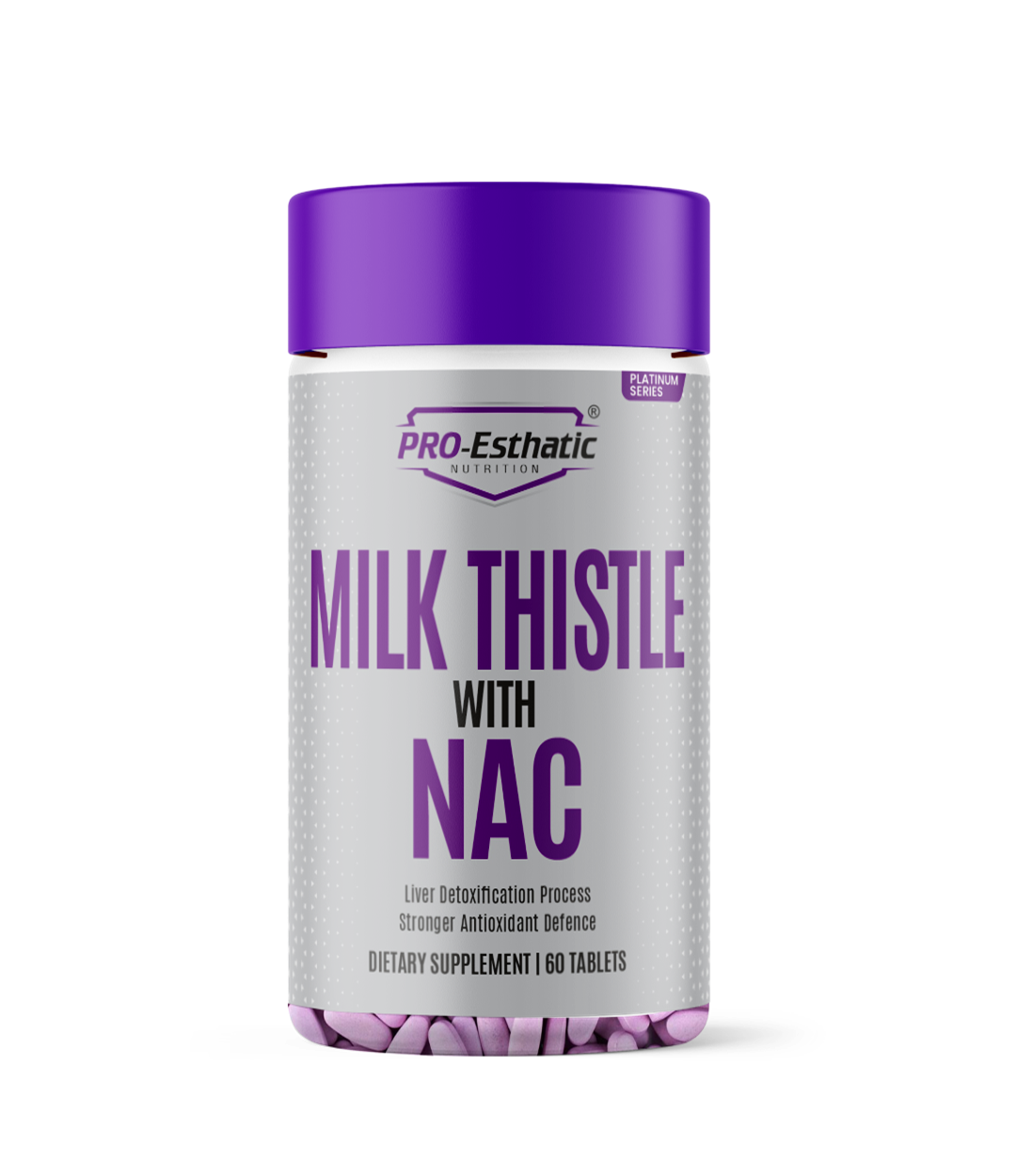 Pro Esthatic Milk Thistle With NAC 60 Tablets