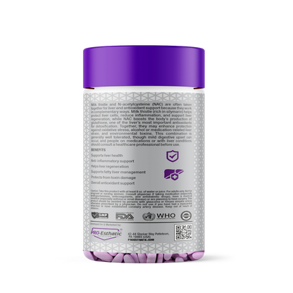 Pro Esthatic Milk Thistle With NAC 60 Tablets