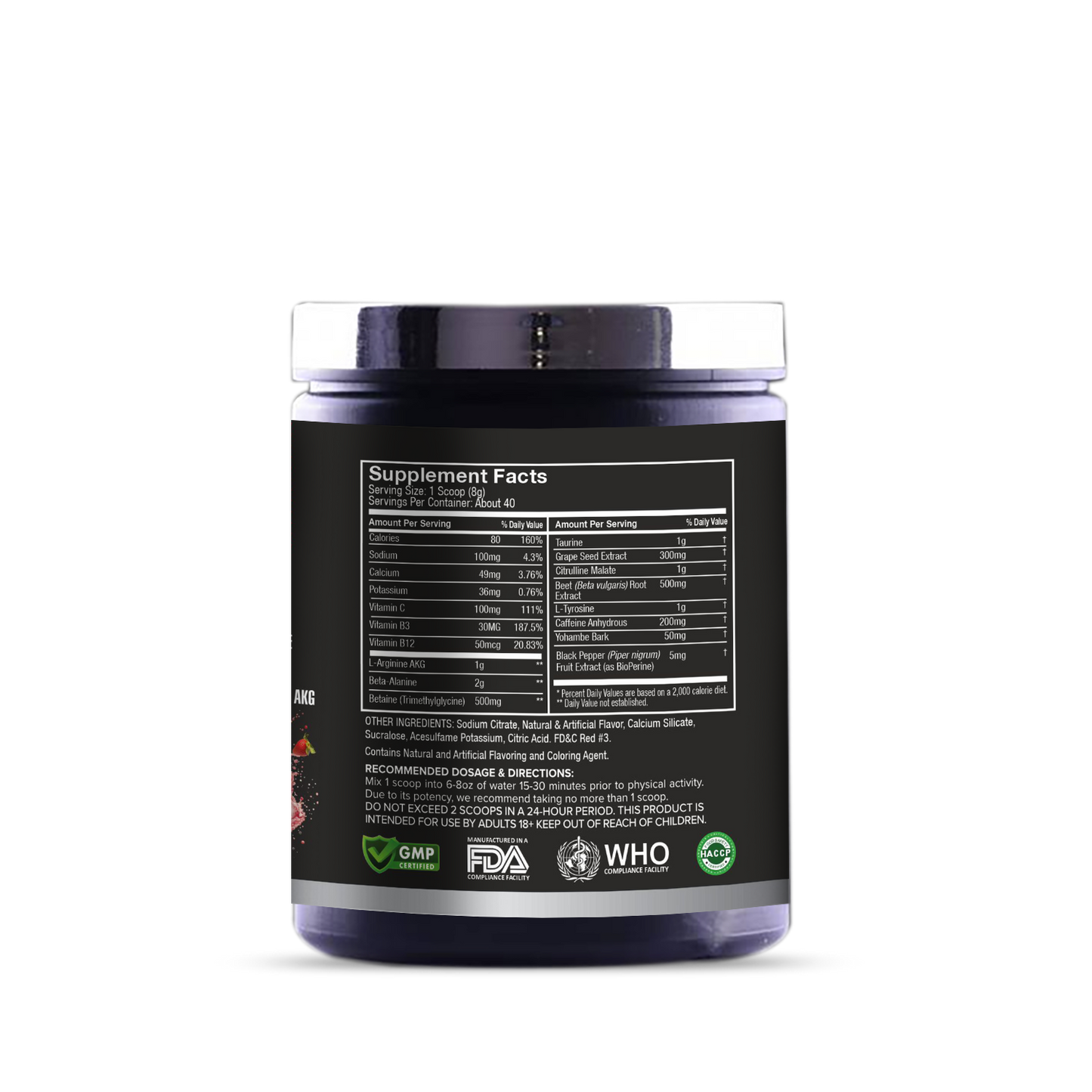 Pro-Esthatic NOX Pre Workout 40 Servings With Steel Shaker