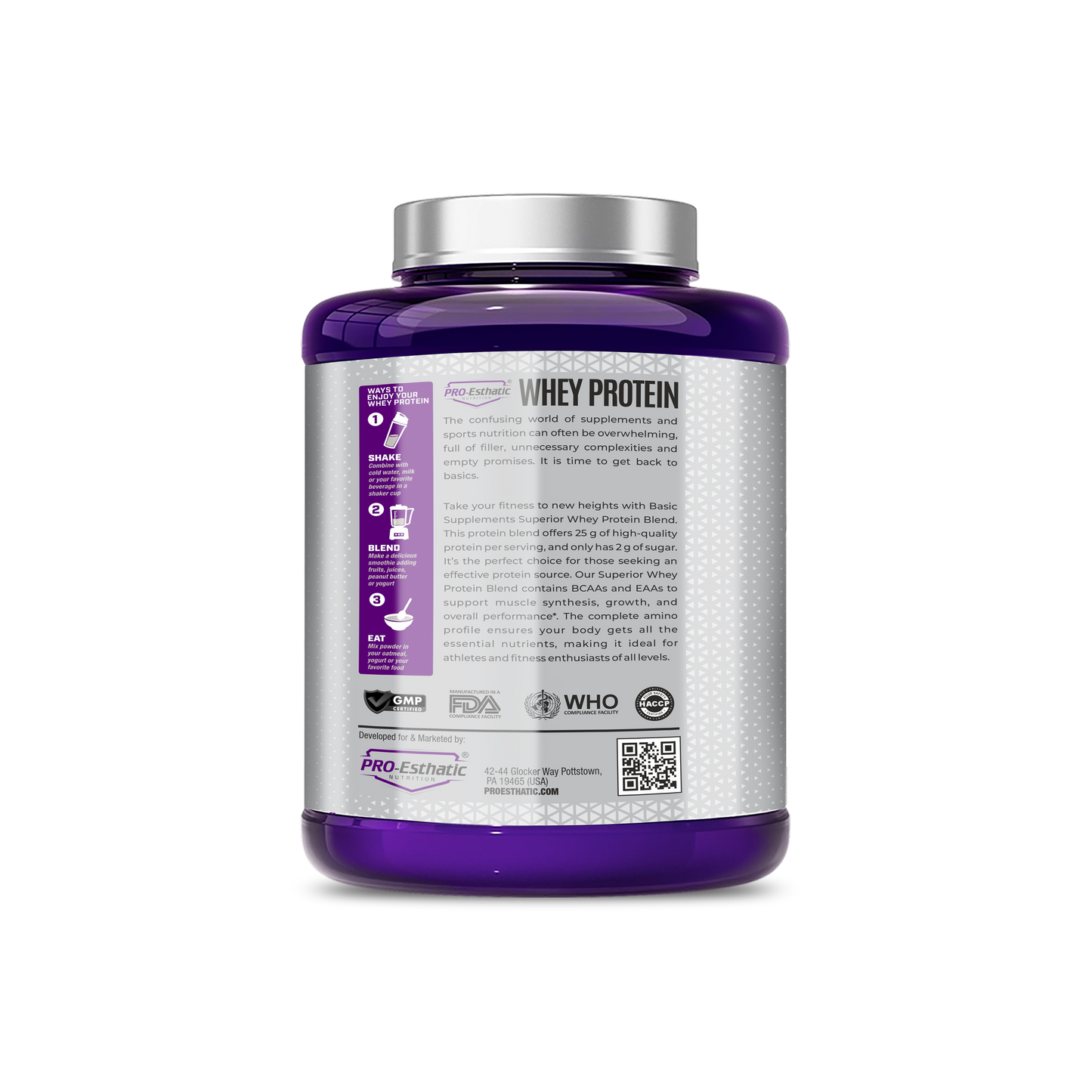 Pro Esthatic Whey Protein 5.29 Lbs