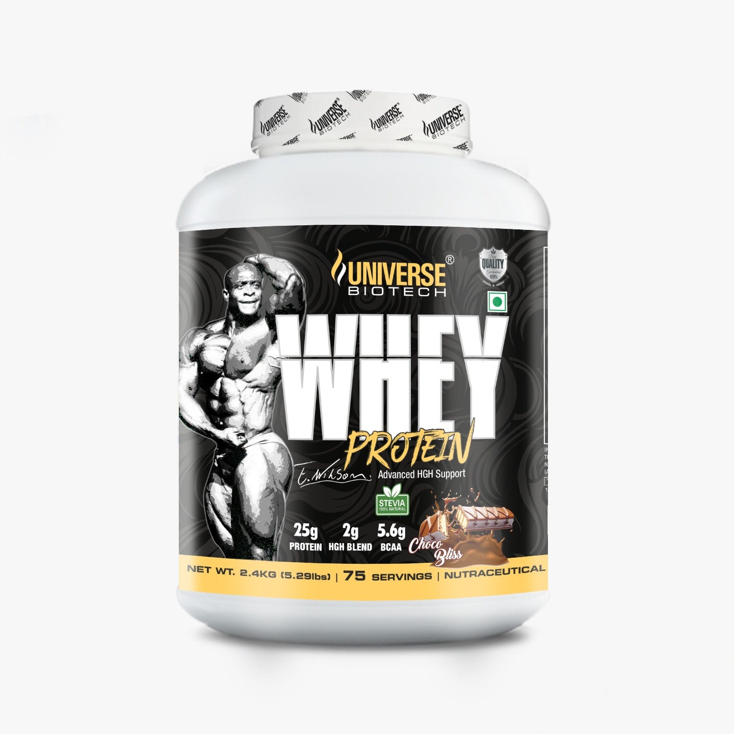 Universe Biotech Whey Protein 2.4 Kg ( 75 Servings )