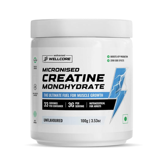 Wellcore - Pure Micronised Creatine Monohydrate 250 Gm