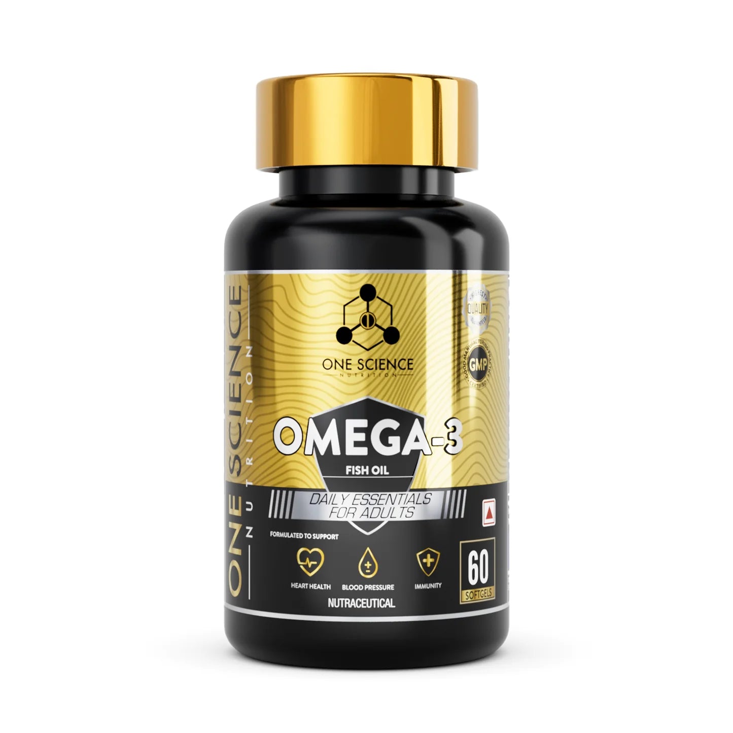 One Science Omega 3 Fish Oil 60 Softgels