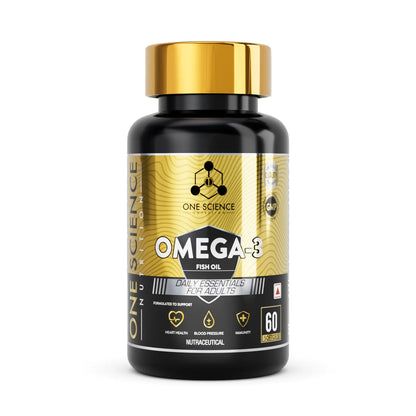 One Science Omega 3 Fish Oil 60 Softgels